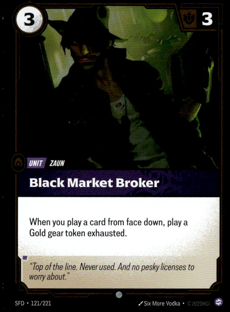 Black Market Broker