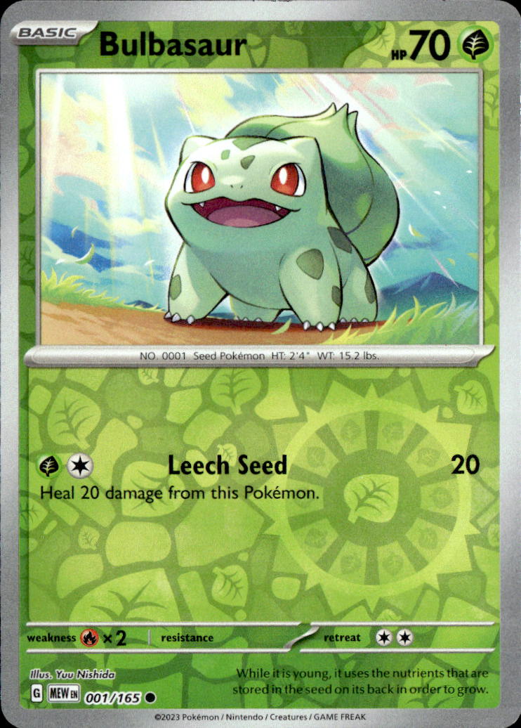 Bulbasaur - 001/165