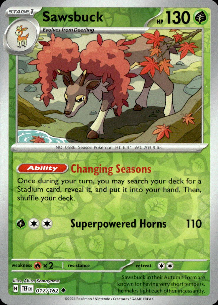 Sawsbuck - 017/162