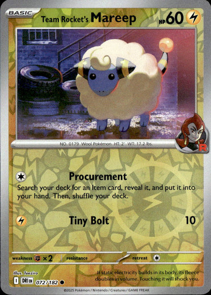 Team Rocket's Mareep