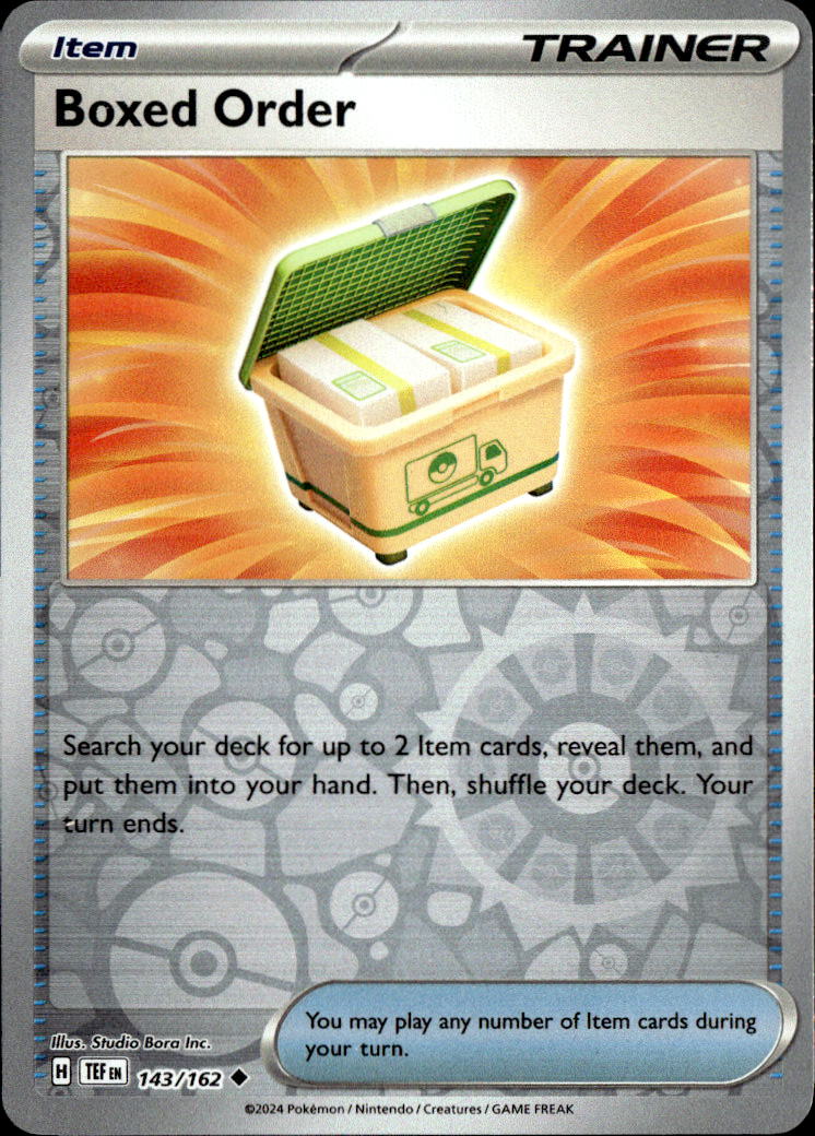 Boxed Order