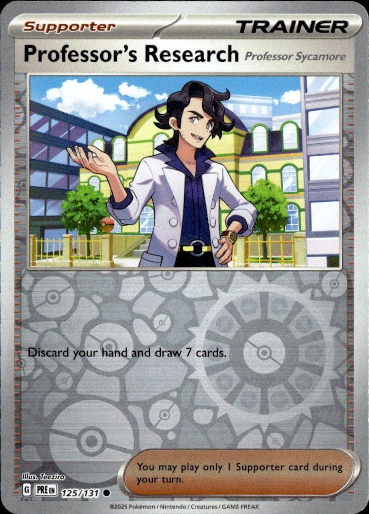 Professor's Research [Professor Sycamore]