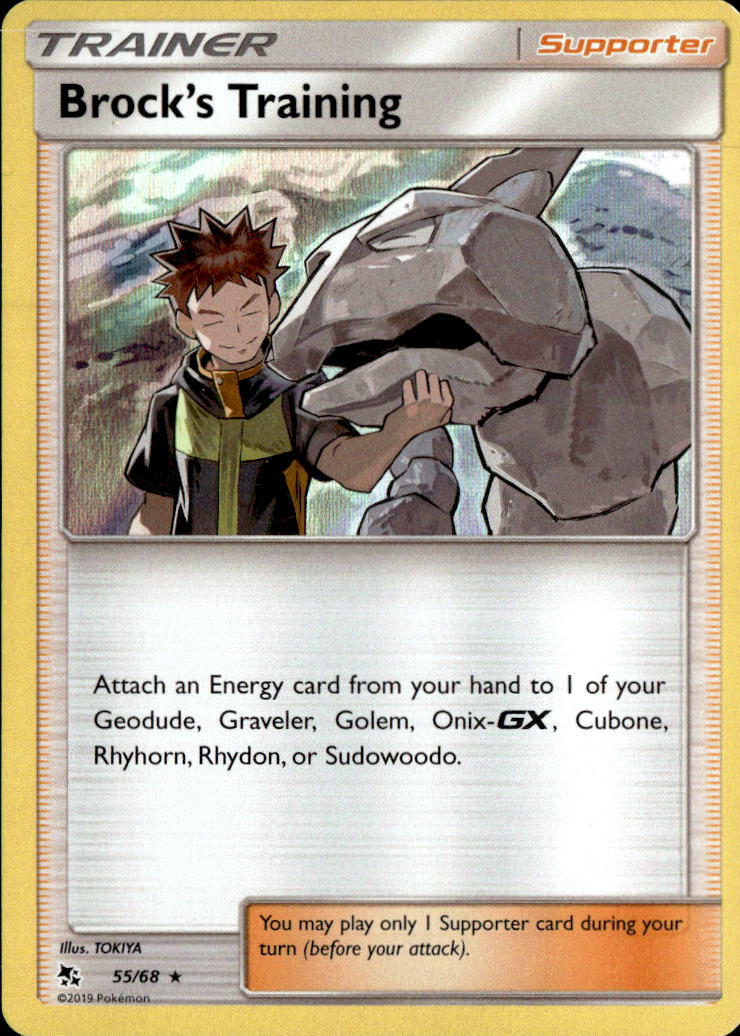 Brock's Training