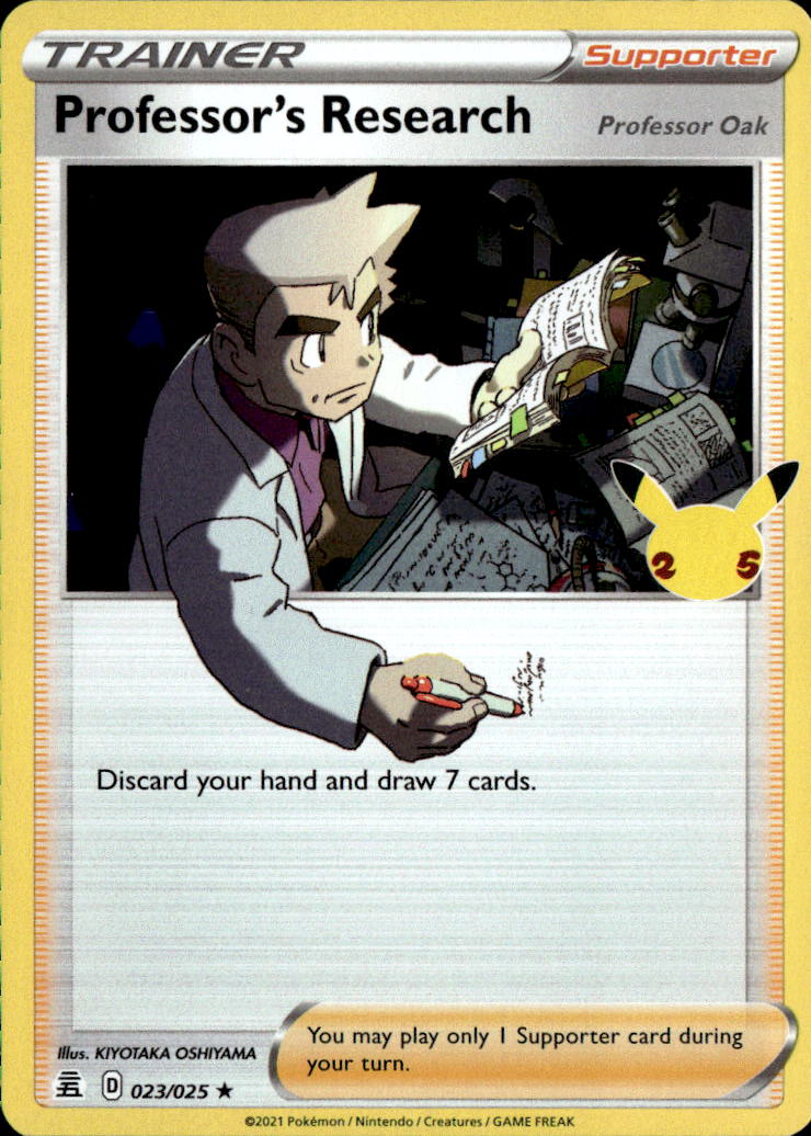 Professor's Research [Professor Oak]