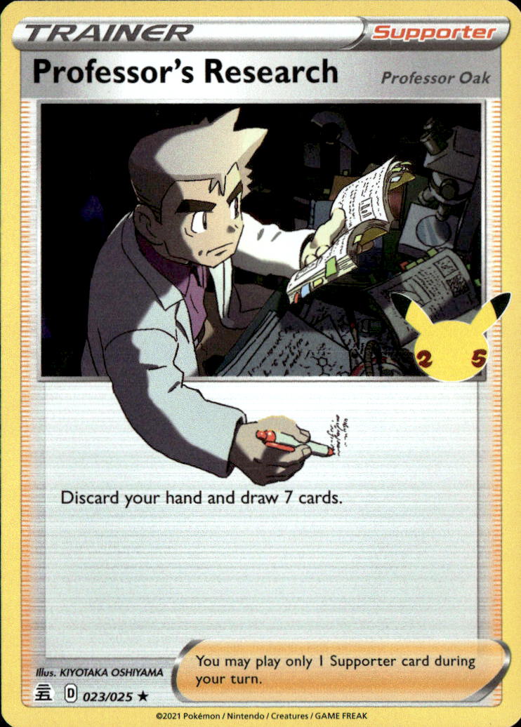 Professor's Research [Professor Oak]