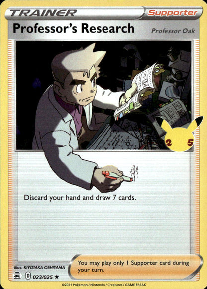 Professor's Research [Professor Oak]