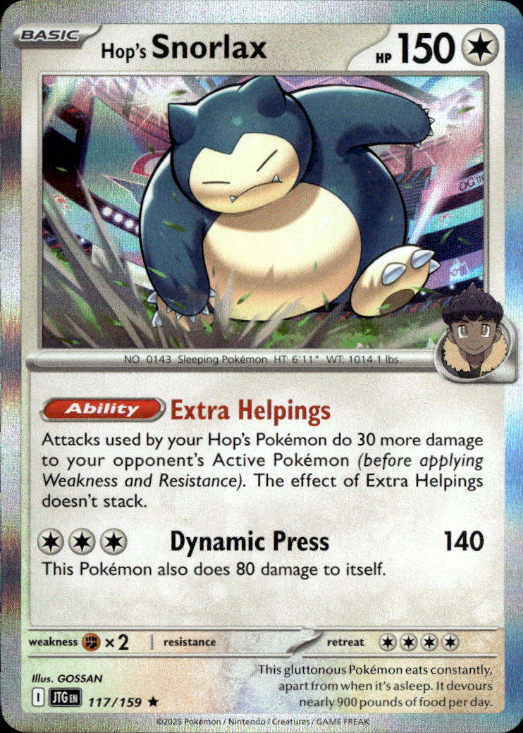 Hop's Snorlax