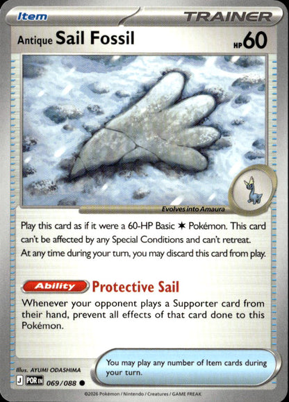 Antique Sail Fossil