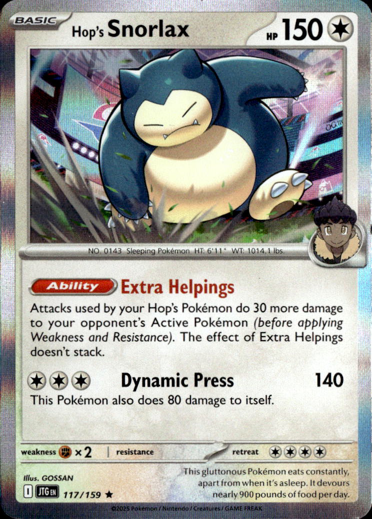 Hop's Snorlax