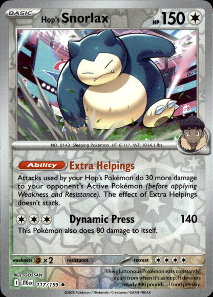 Hop's Snorlax