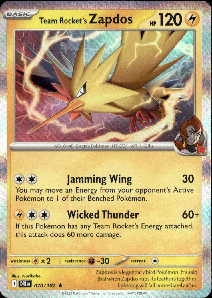 Team Rocket's Zapdos
