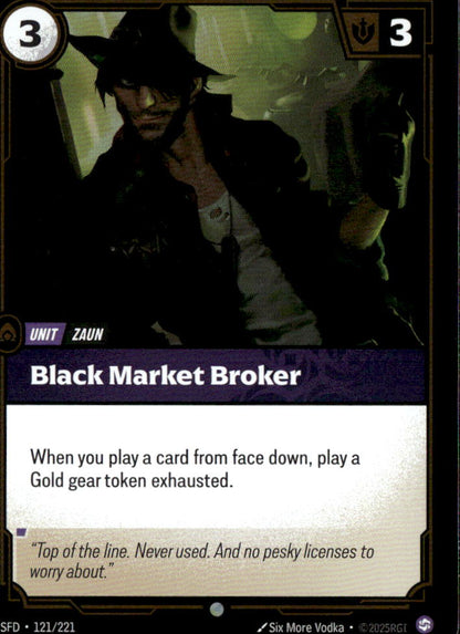 Black Market Broker