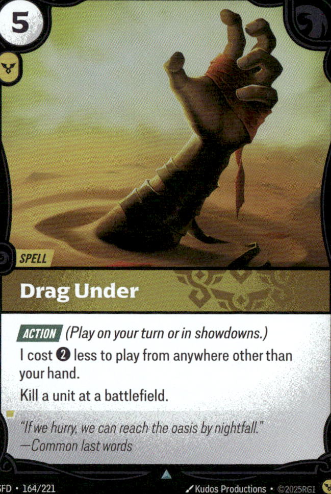 Drag Under