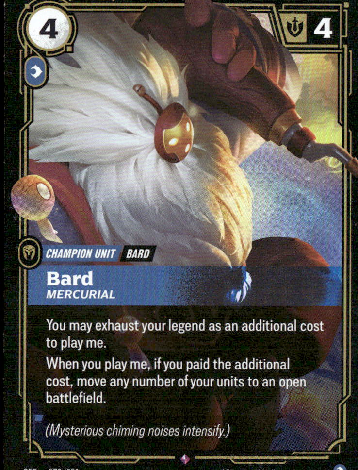Bard, Mercurial