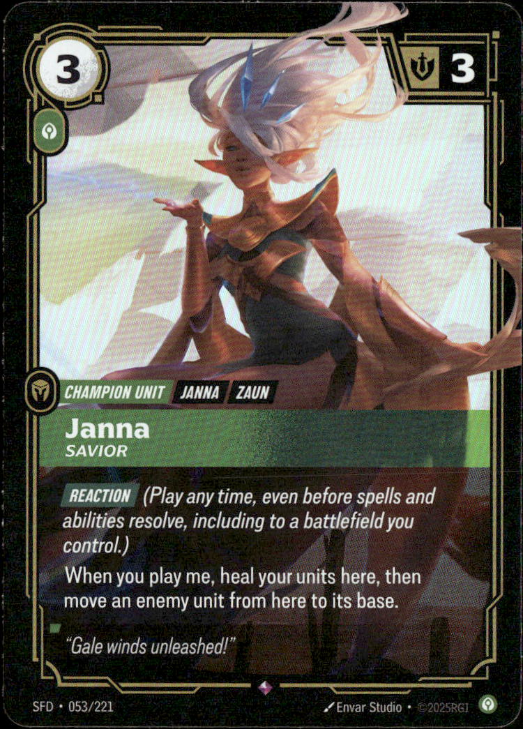 Janna, Savior