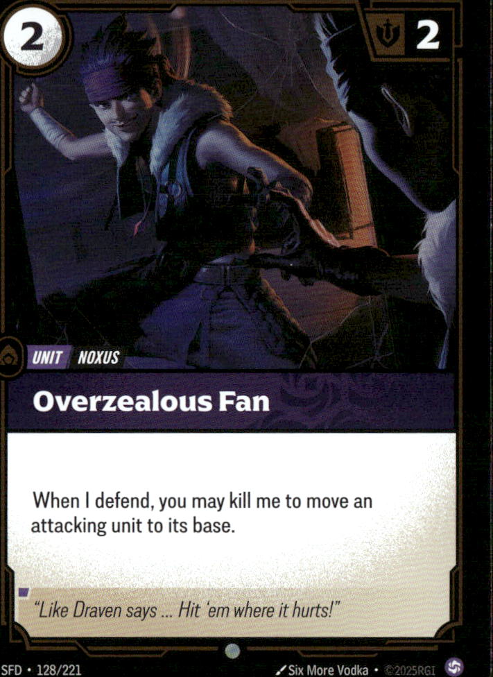 Overzealous Fan