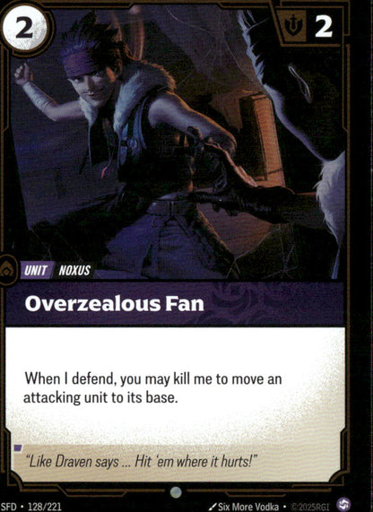 Overzealous Fan