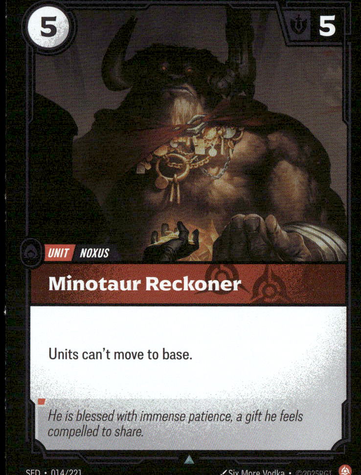 Minotaur Reckoner