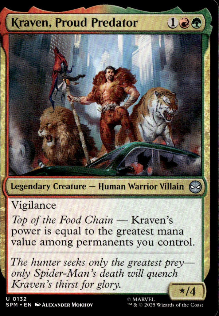Kraven, Proud Predator