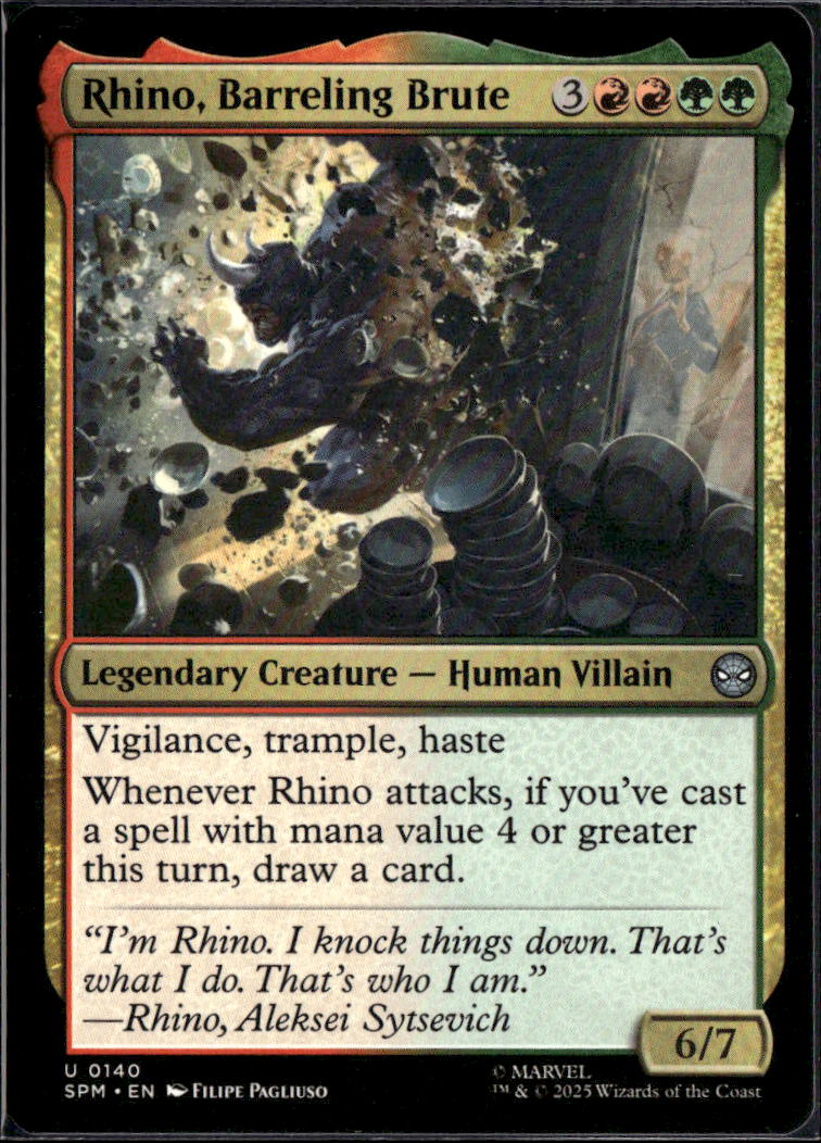 Rhino, Barreling Brute