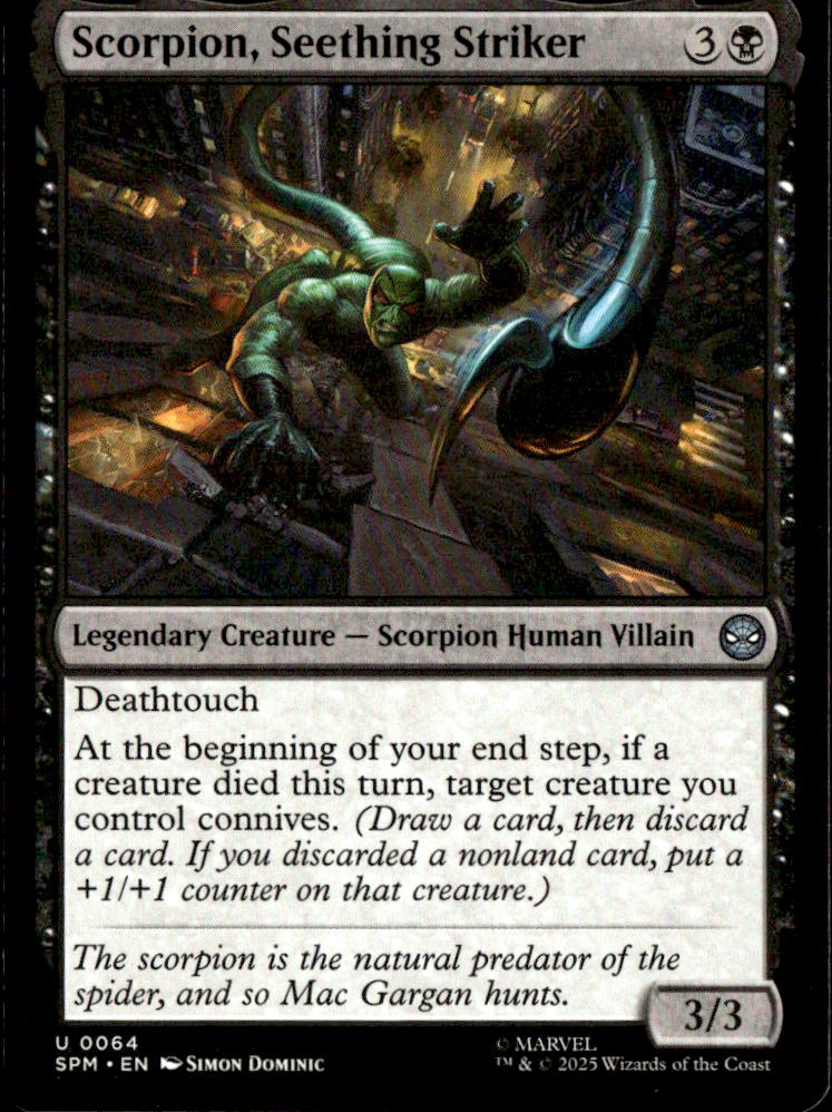 Scorpion, Seething Striker