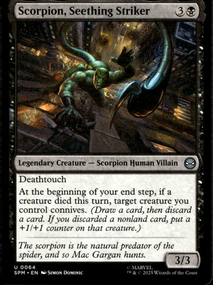Scorpion, Seething Striker