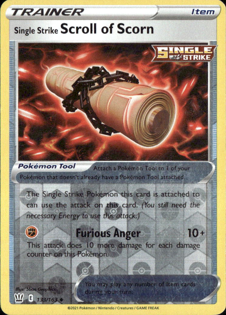 Single Strike Scroll of Scorn