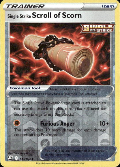 Single Strike Scroll of Scorn