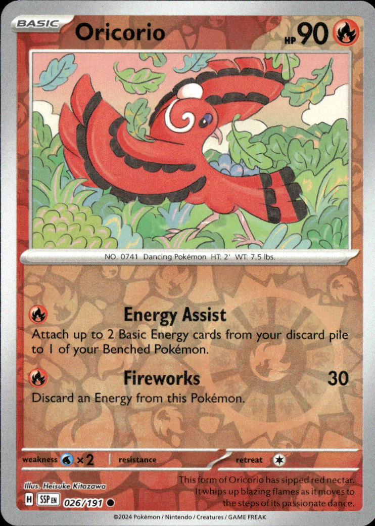 Oricorio - 026/191