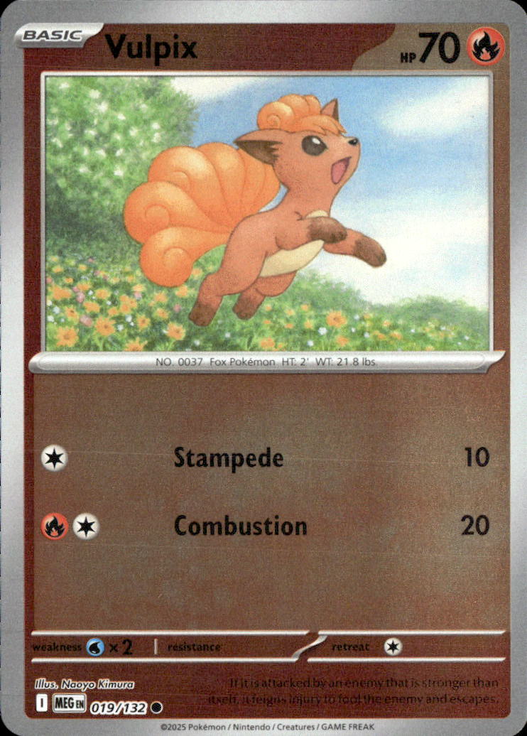 Vulpix - 019/132