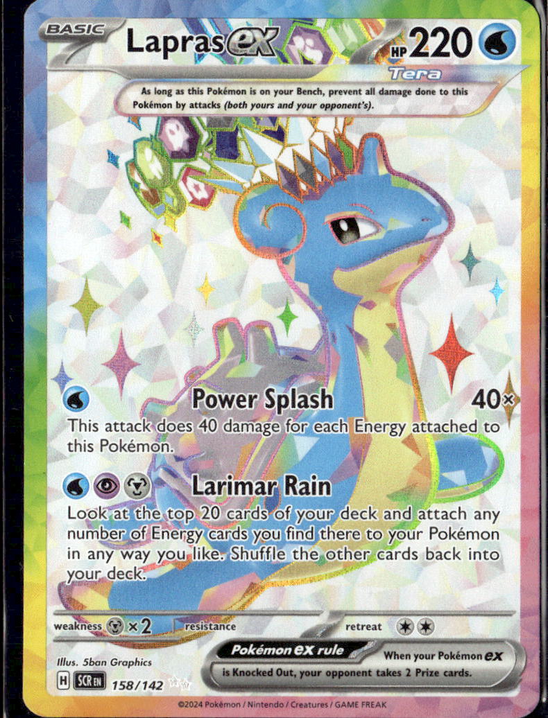 Lapras ex - 158/142
