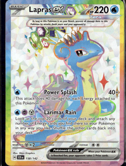 Lapras ex - 158/142