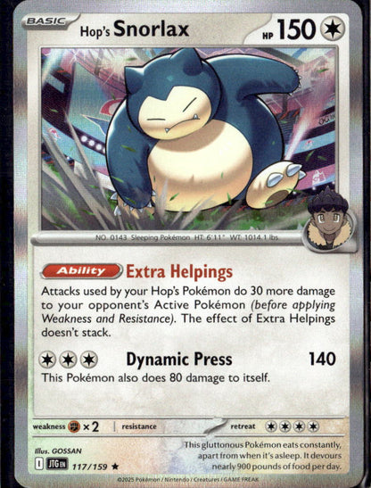Hop's Snorlax