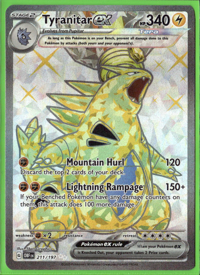 Tyranitar ex - 211/197