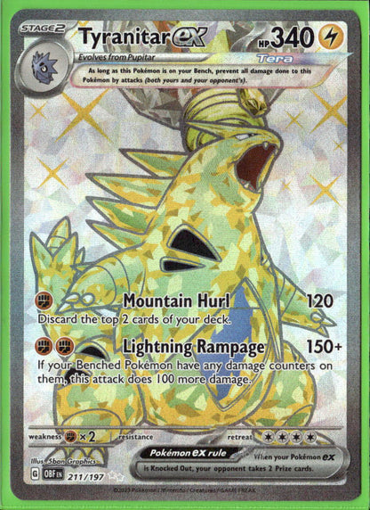 Tyranitar ex - 211/197