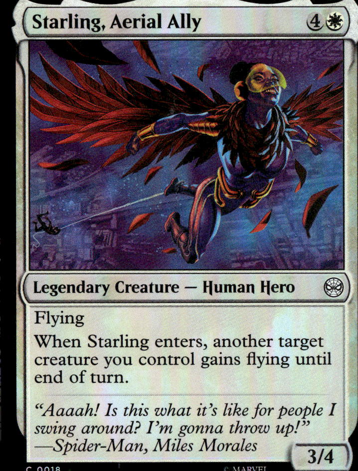 Starling, Aerial Ally