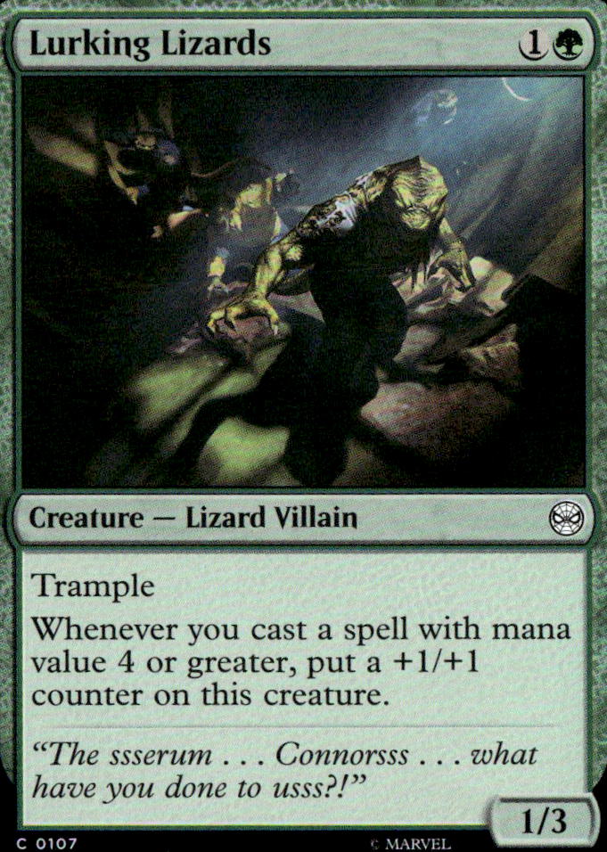 Lurking Lizards