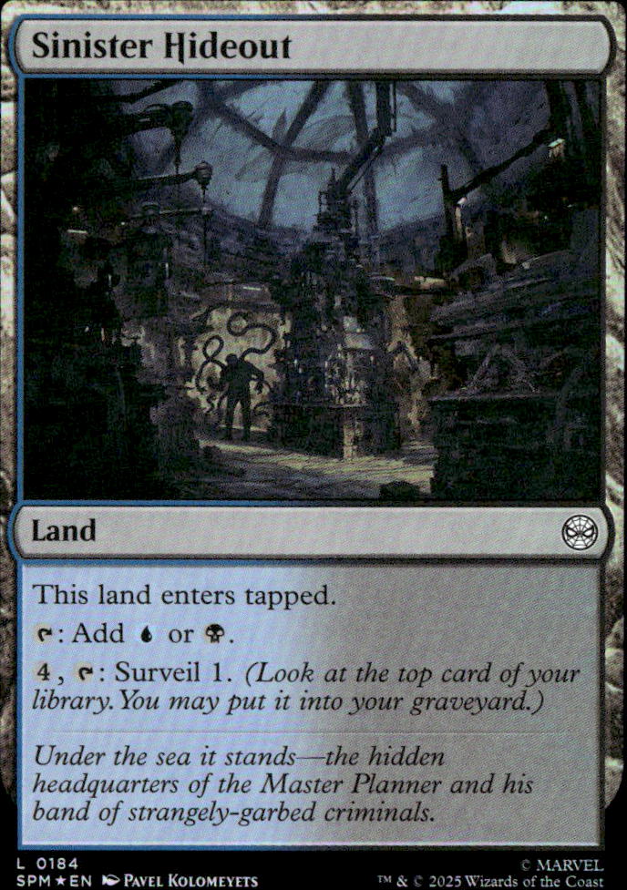 Sinister Hideout