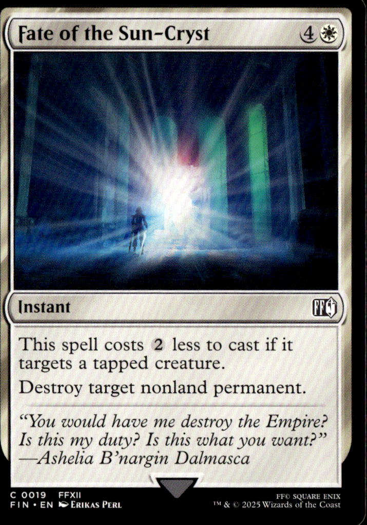 Fate of the Sun-Cryst