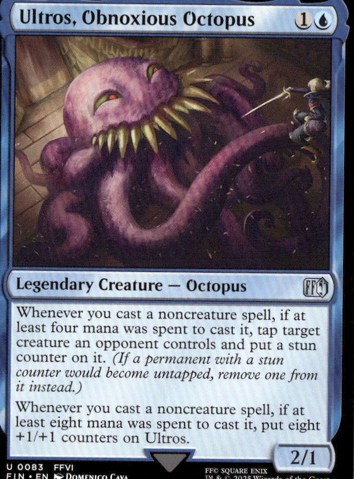 Ultros, Obnoxious Octopus