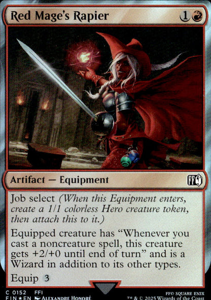 Red Mage's Rapier | Near Mint / English / Foil
