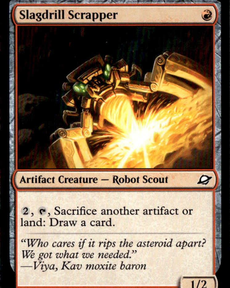 Slagdrill Scrapper