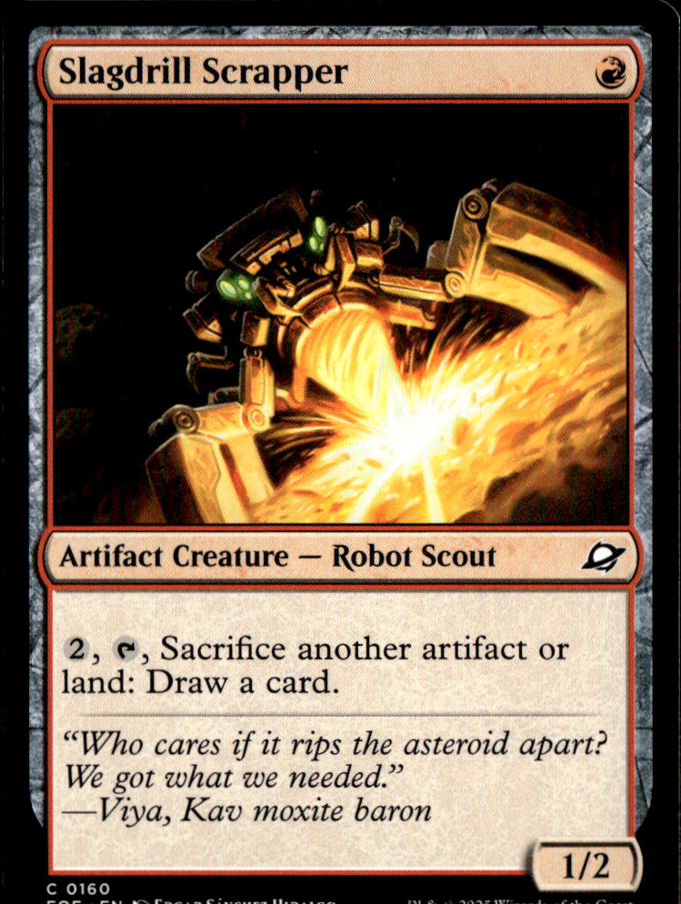 Slagdrill Scrapper