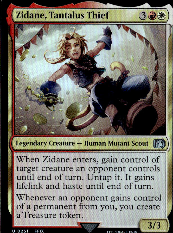 Zidane, Tantalus Thief