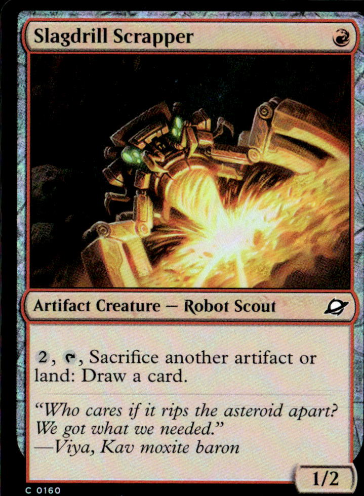 Slagdrill Scrapper