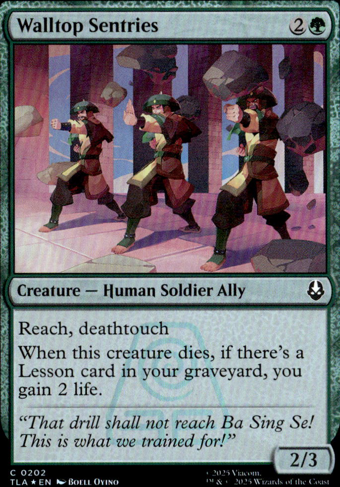 Walltop Sentries