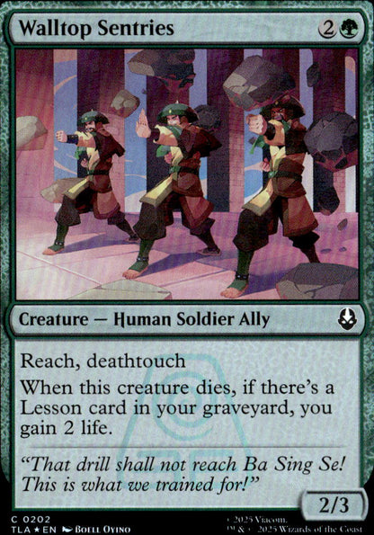 Walltop Sentries