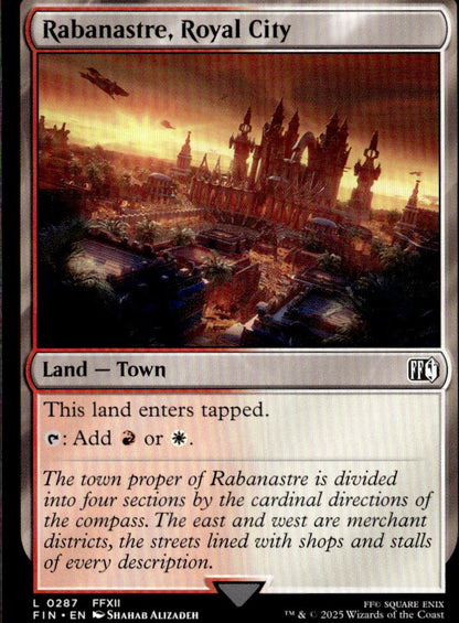 Rabanastre, Royal City