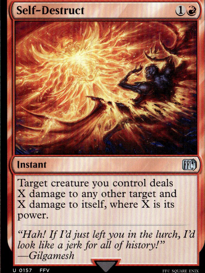 Self-Destruct | Near Mint / English / Normal