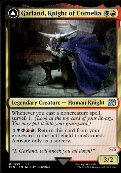 Garland, Knight of Cornelia
